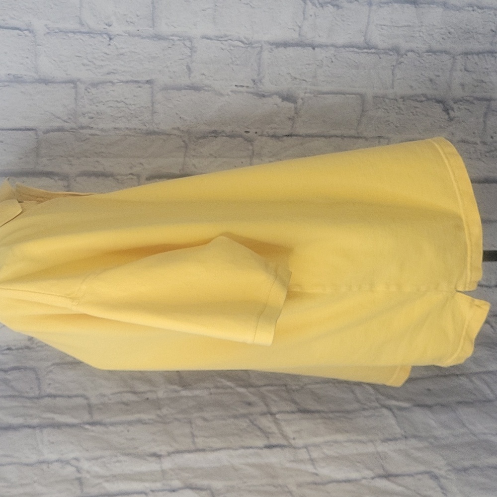 Warner Bros. Marvin The Martian Polo Yellow Shirt Looney Tunes Golf Men's XL - Picture 5 of 7